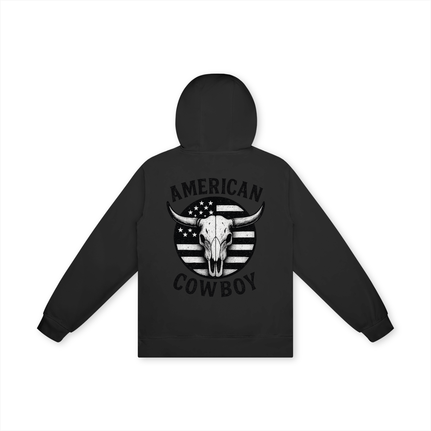 'American Cowboy' Unisex Basic 100% Cotton Hoodie