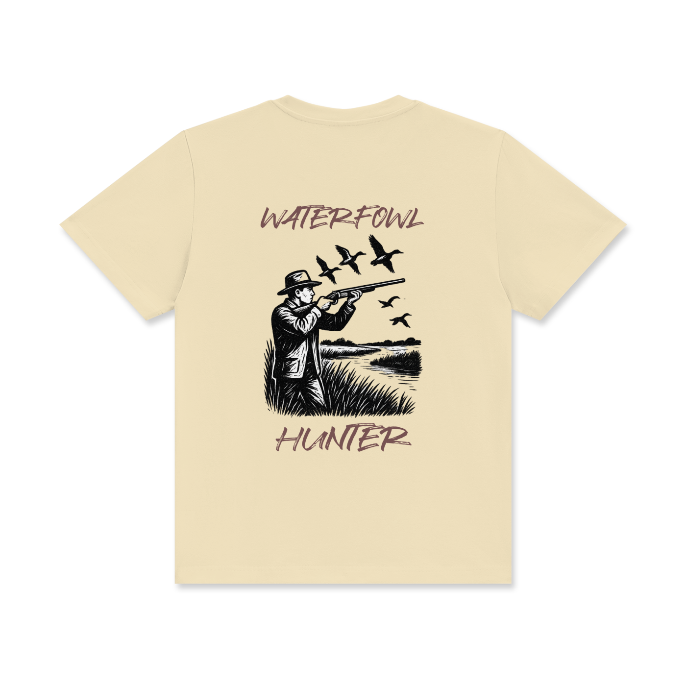 'Waterfowl Hunter' Unisex Classic Crew Neck Cotton T-Shirt