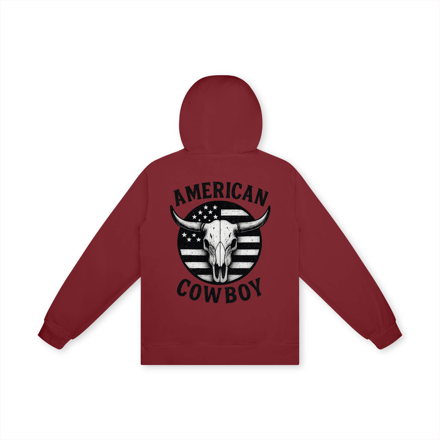 'American Cowboy' Unisex Basic 100% Cotton Hoodie