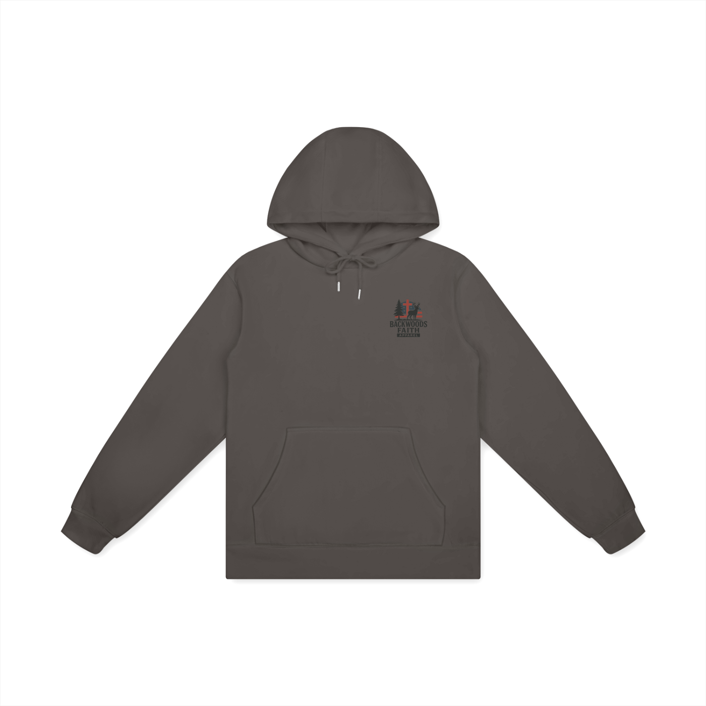 'Thin red Line' Unisex Basic 100% Cotton Hoodie