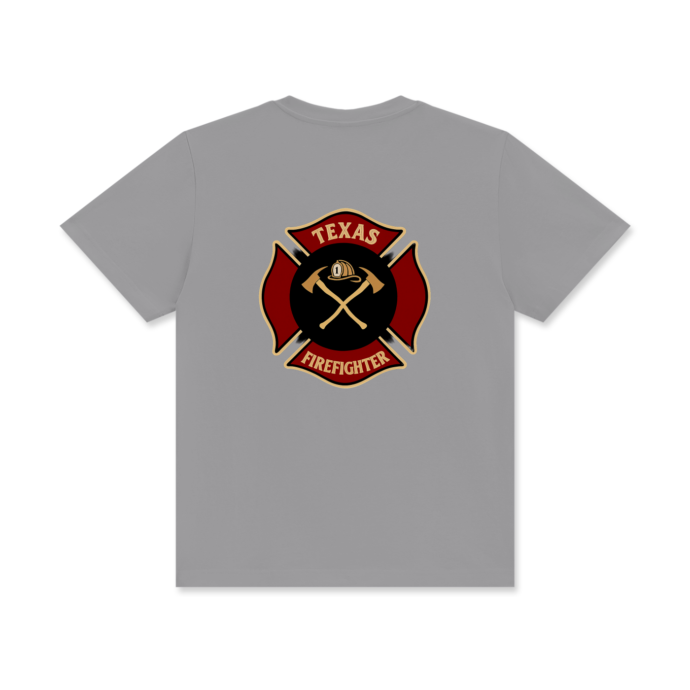 'Texas Firefighter' Unisex Classic Crew Neck Cotton T-Shirt