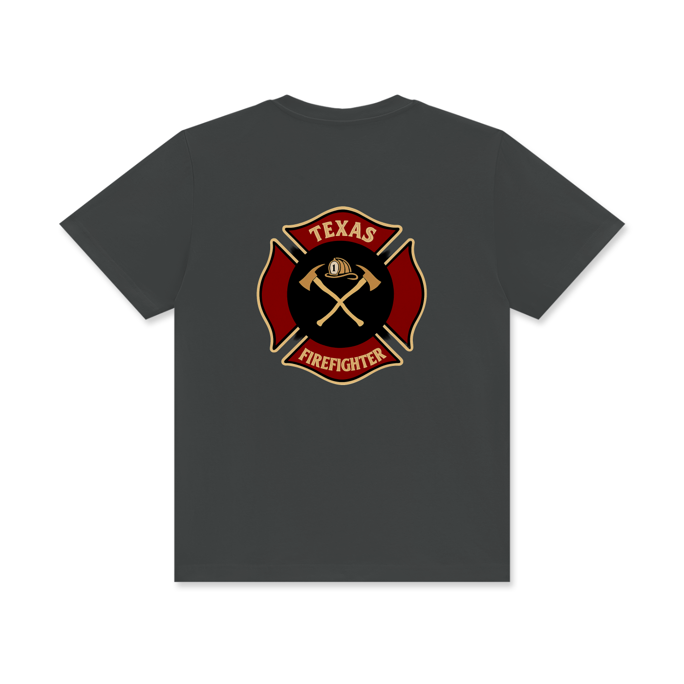 'Texas Firefighter' Unisex Classic Crew Neck Cotton T-Shirt