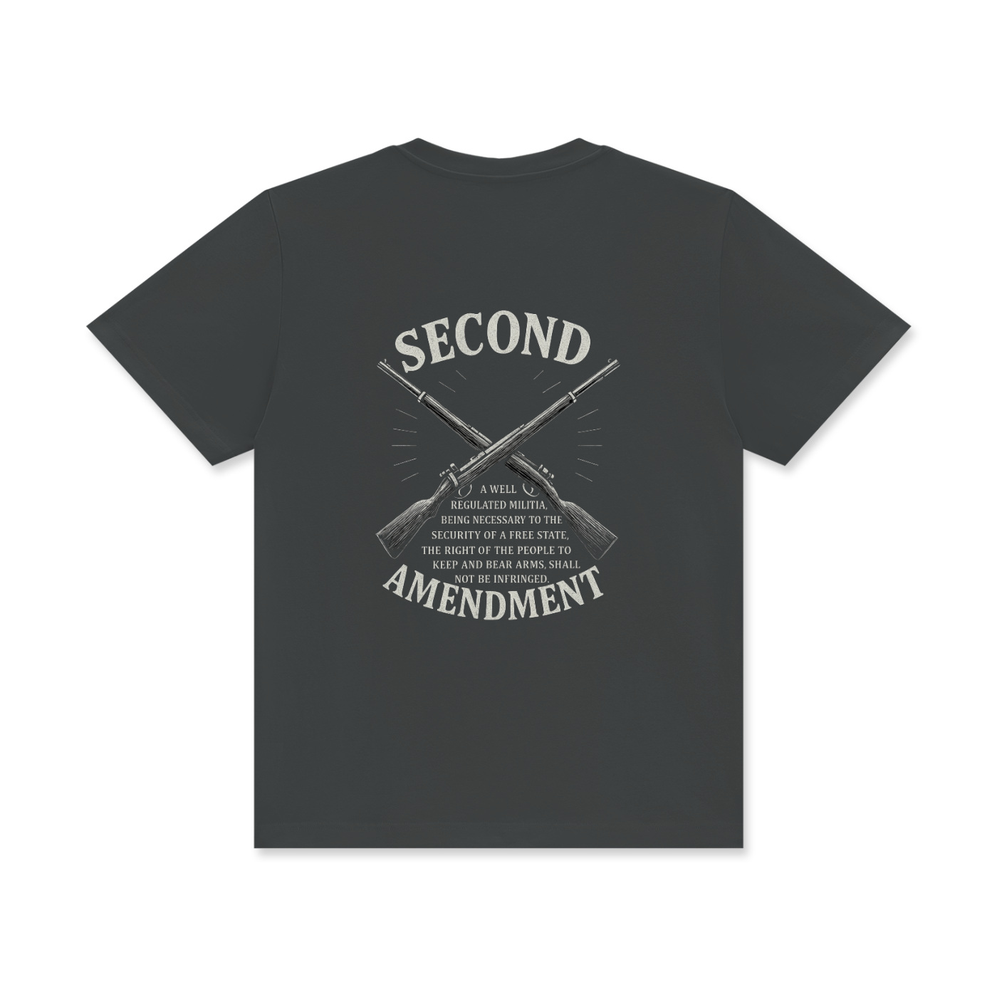 'Second Amendment' Unisex Classic Crew Neck Cotton T-Shirt