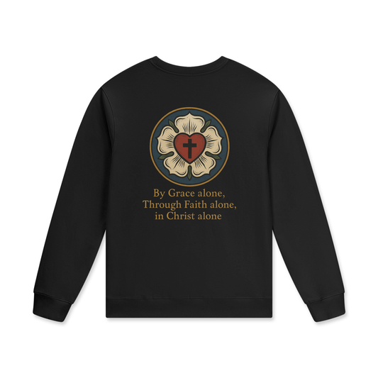 'Luther's rose' Streetwear Unisex Staple 100% Cotton Pullover