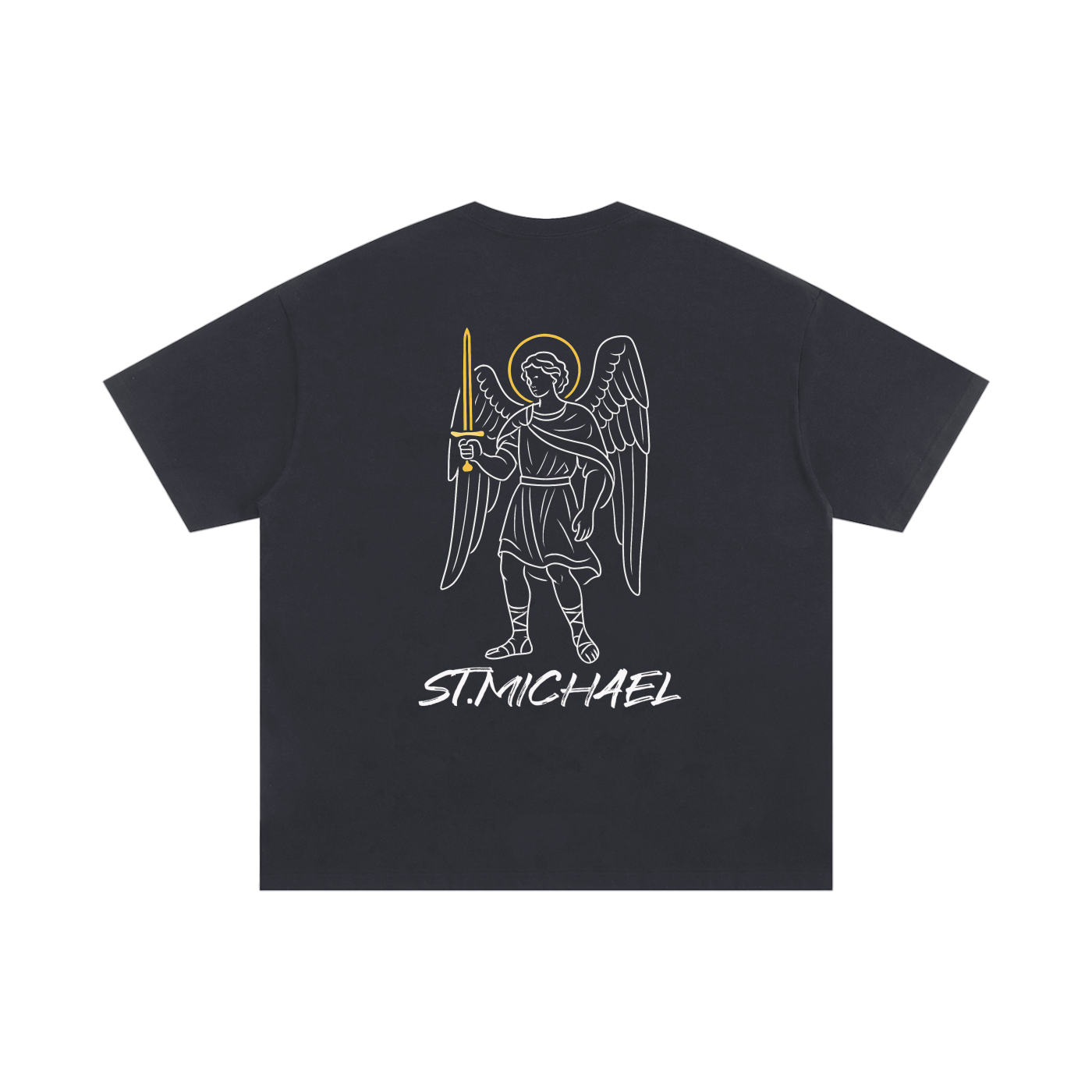 'St. Michael' Oversized Gym T-shirt