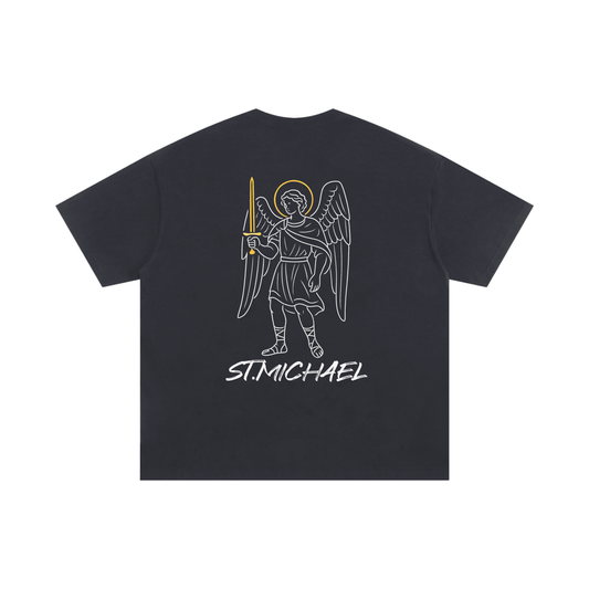 'St. Michael' Oversized Gym T-shirt