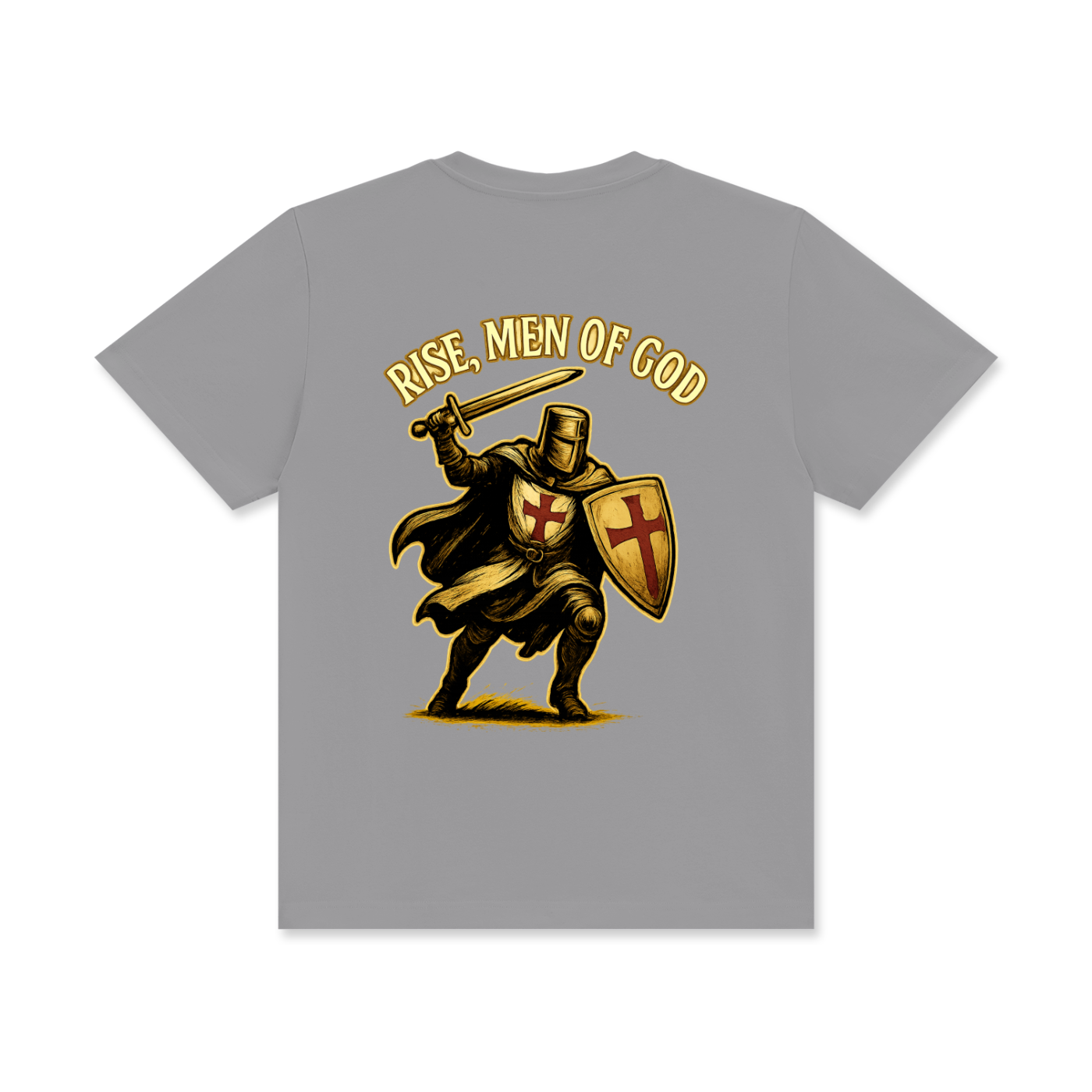 'Rise' Unisex Classic Crew Neck Cotton T-Shirt