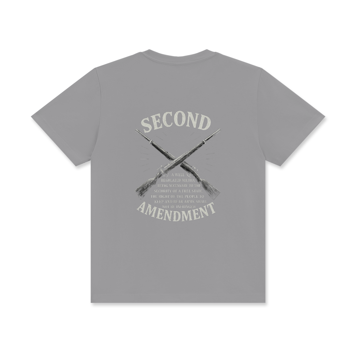 'Second Amendment' Unisex Classic Crew Neck Cotton T-Shirt