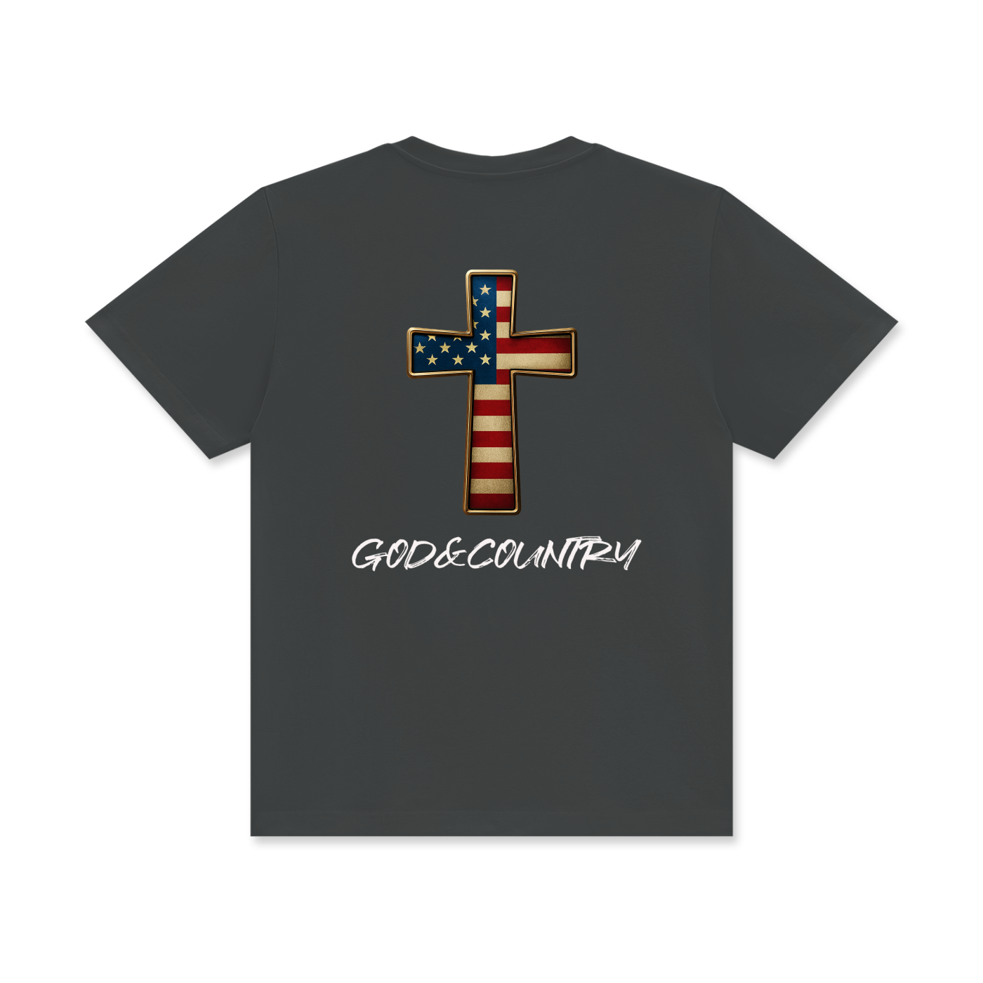 'God & Country' Unisex Classic Crew Neck Cotton T-Shirt