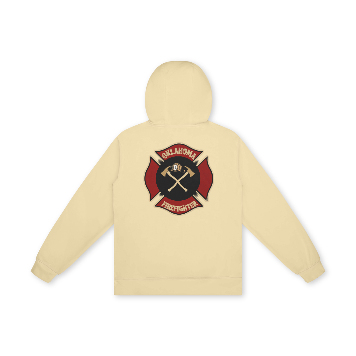 'Oklahoma Firefighter' Unisex Basic 100% Cotton Hoodie