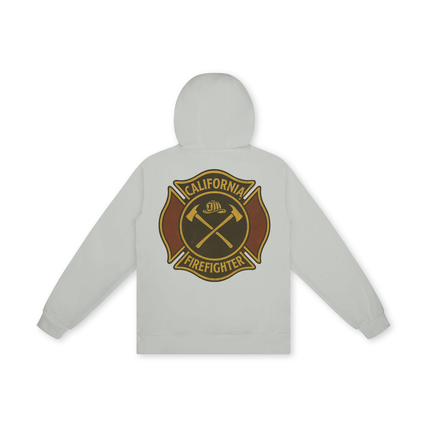 'California Firefighter' Unisex Basic 100% Cotton Hoodie