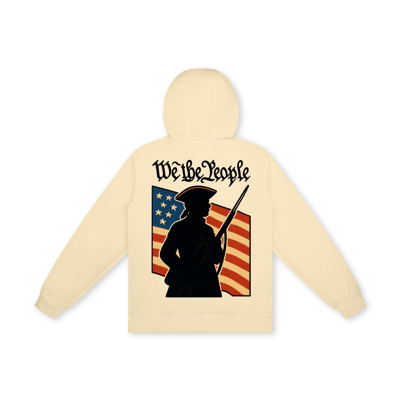 'We The People' Unisex Basic 100% Cotton Hoodie