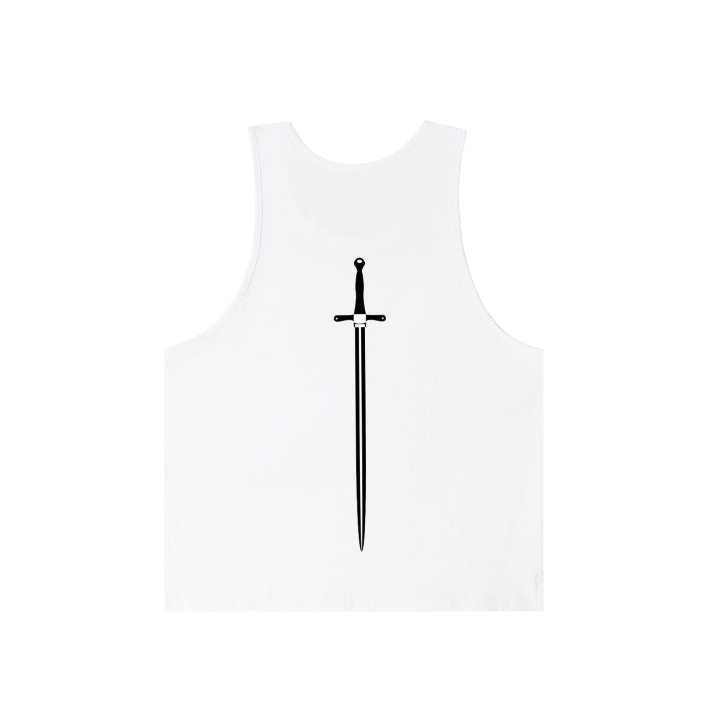 'Sword of faith' Oversized Gym Tank Top