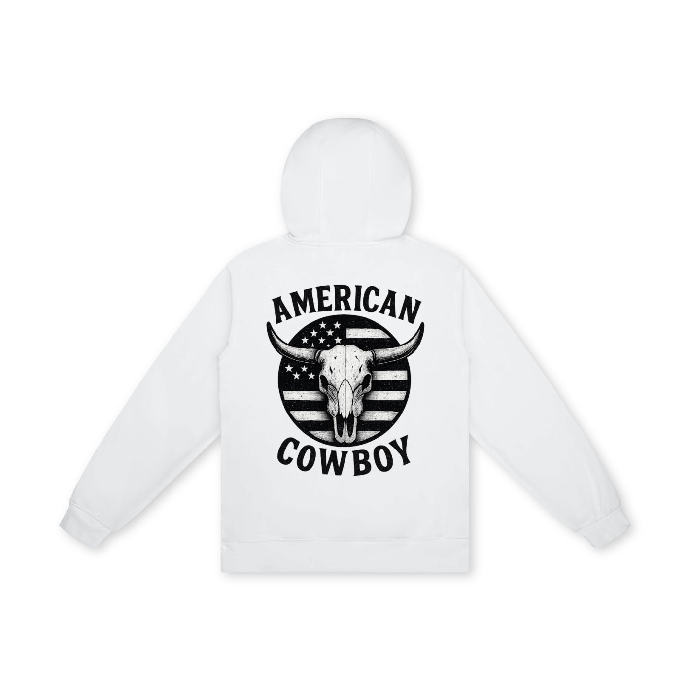'American Cowboy' Unisex Basic 100% Cotton Hoodie