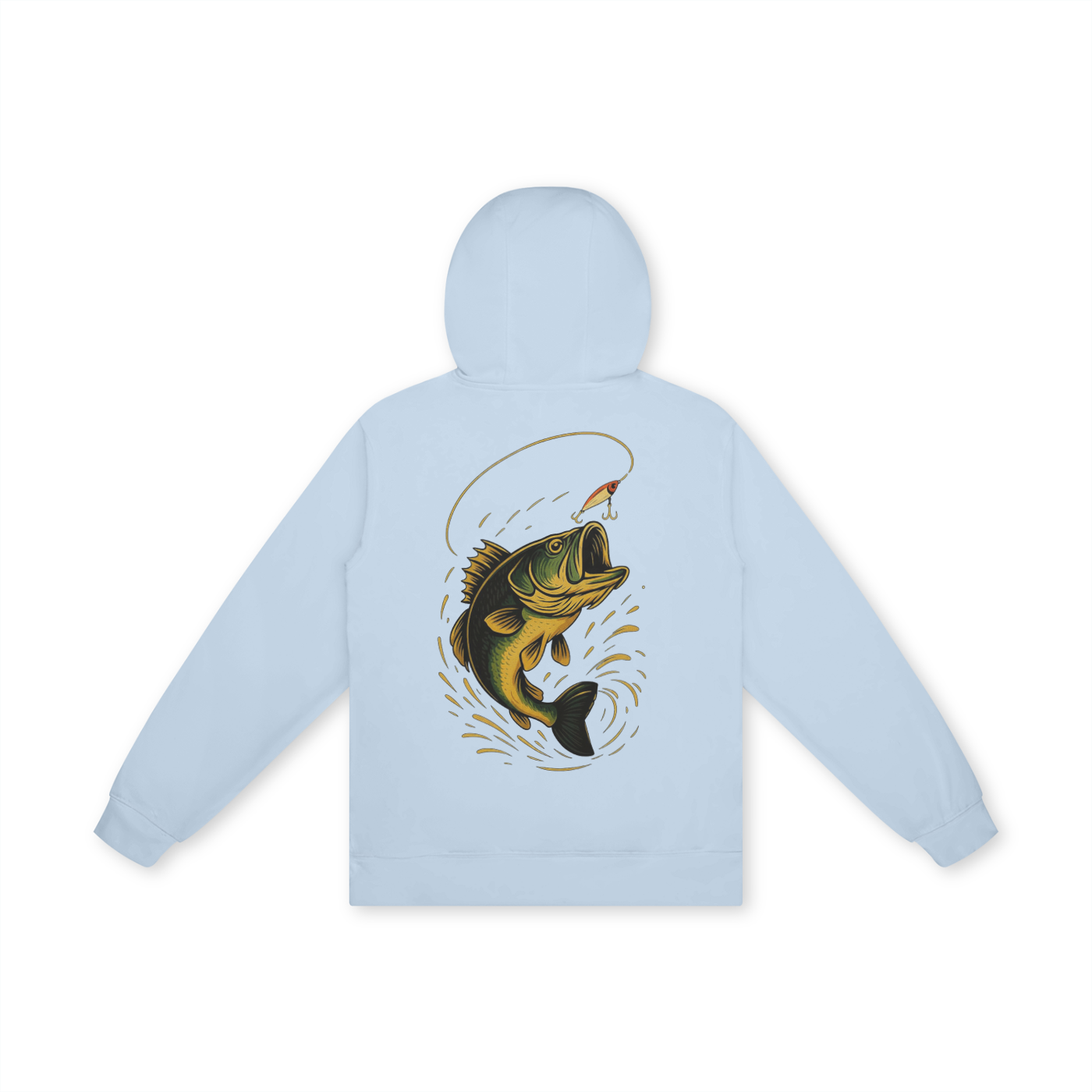 'Fishing' Unisex Basic 100% Cotton Hoodie