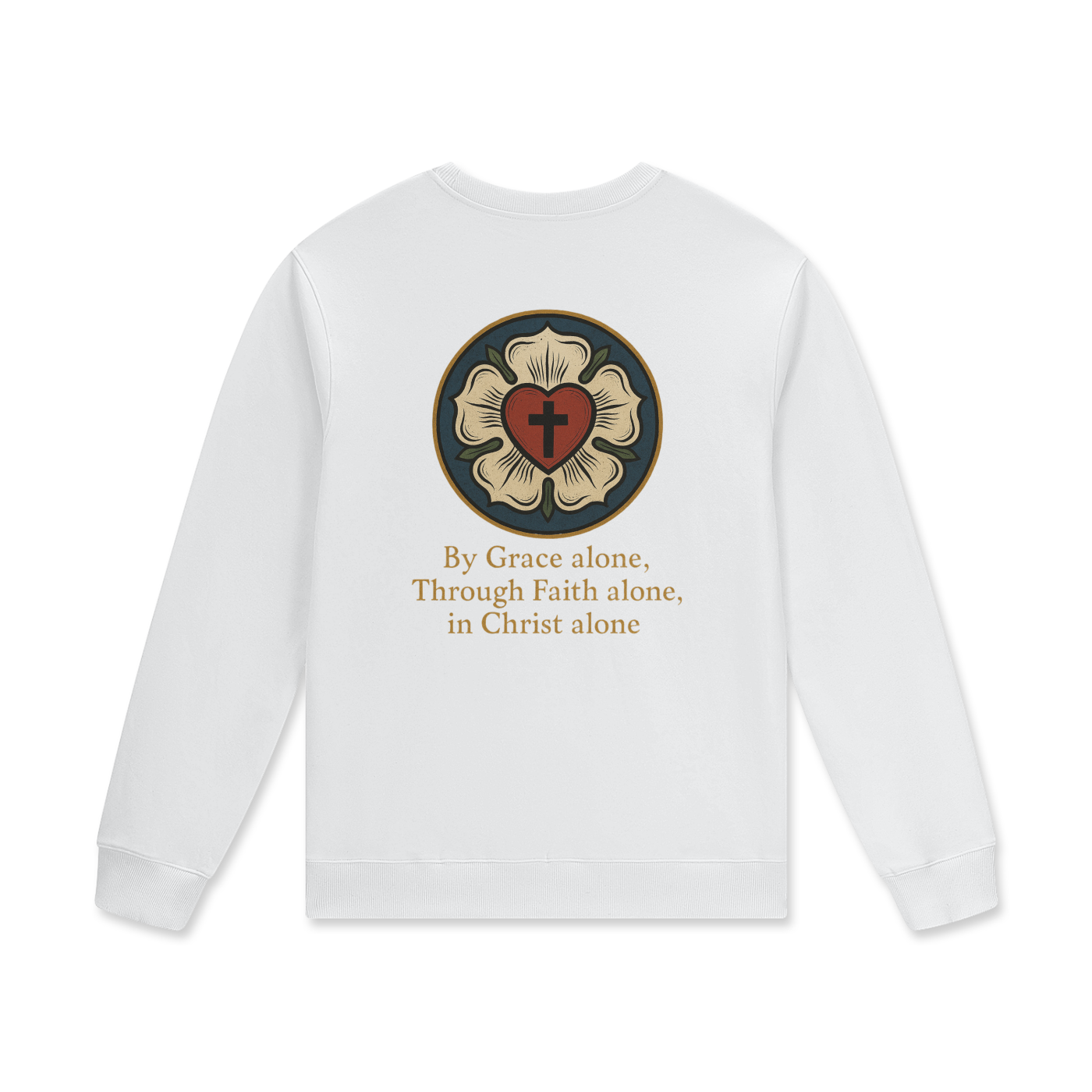 'Luther's rose' Streetwear Unisex Staple 100% Cotton Pullover