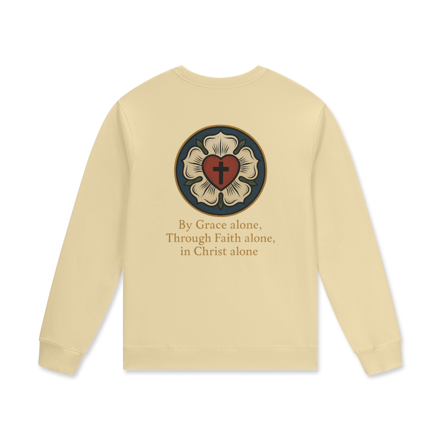 'Luther's rose' Streetwear Unisex Staple 100% Cotton Pullover