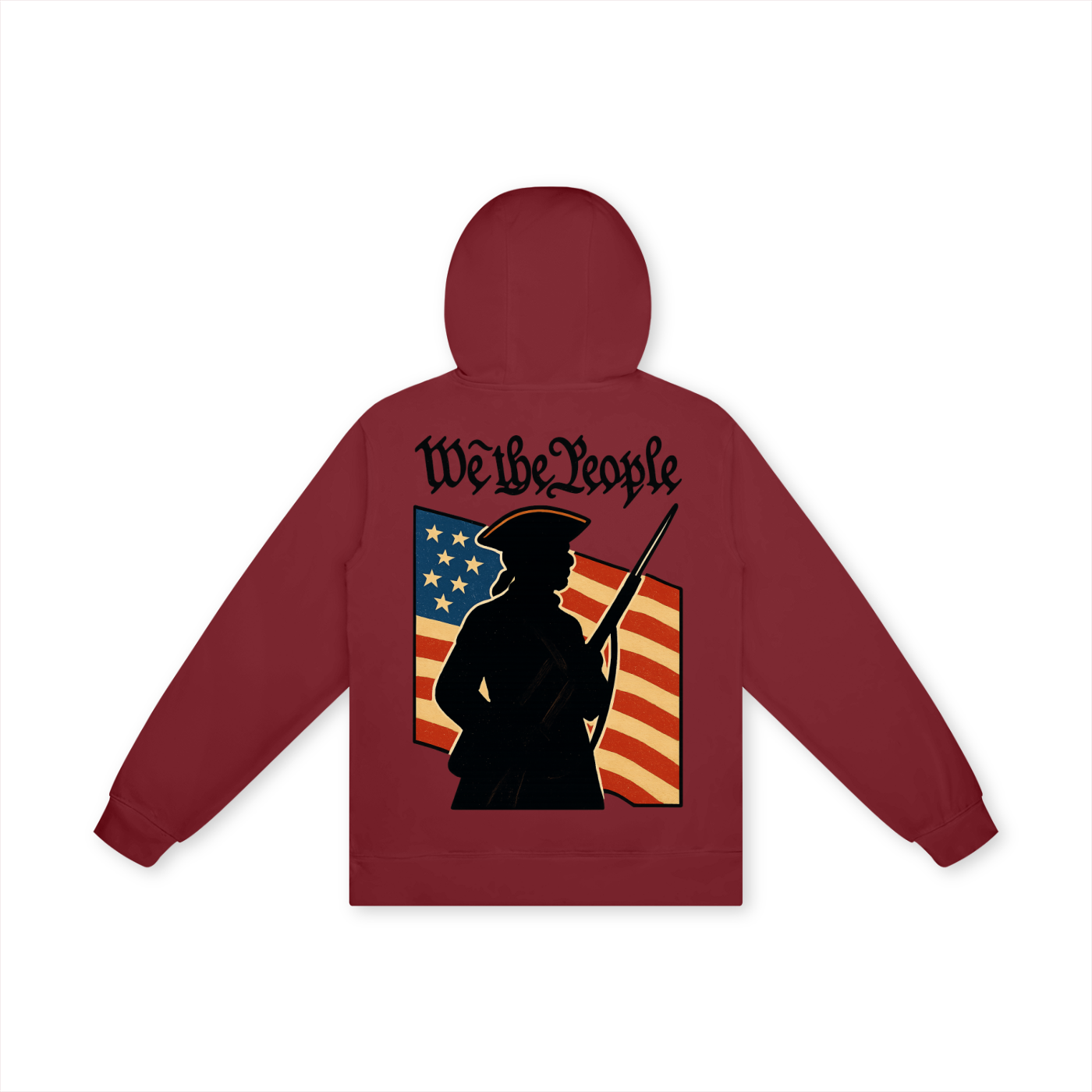 'We The People' Unisex Basic 100% Cotton Hoodie