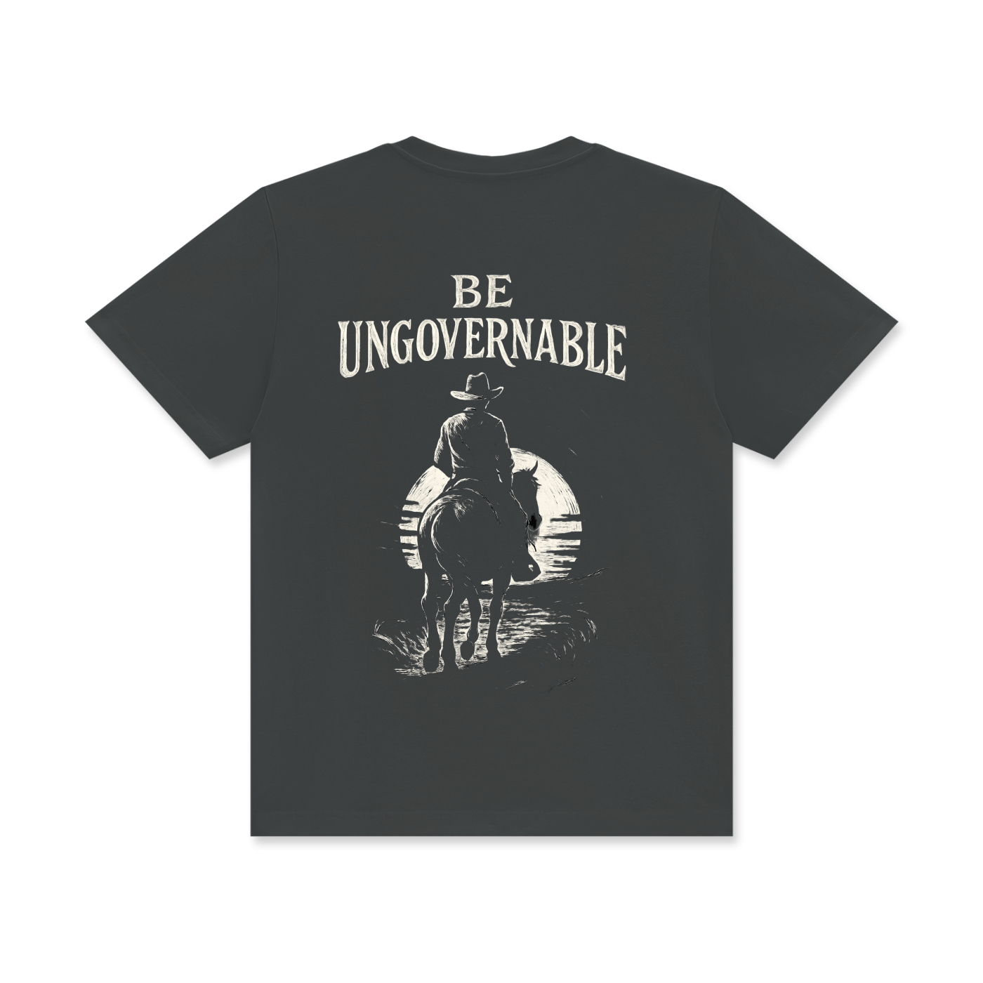 'Be ungovernable' Unisex Classic Crew Neck Cotton T-Shirt