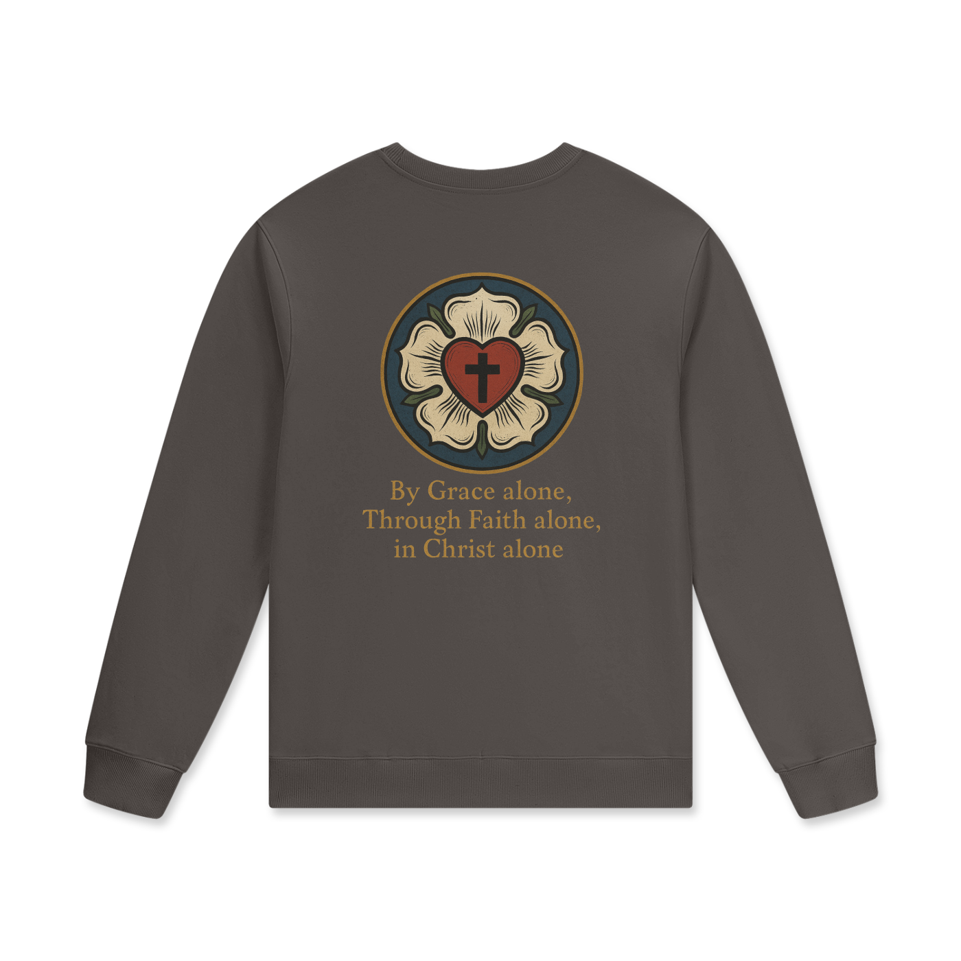 'Luther's rose' Streetwear Unisex Staple 100% Cotton Pullover