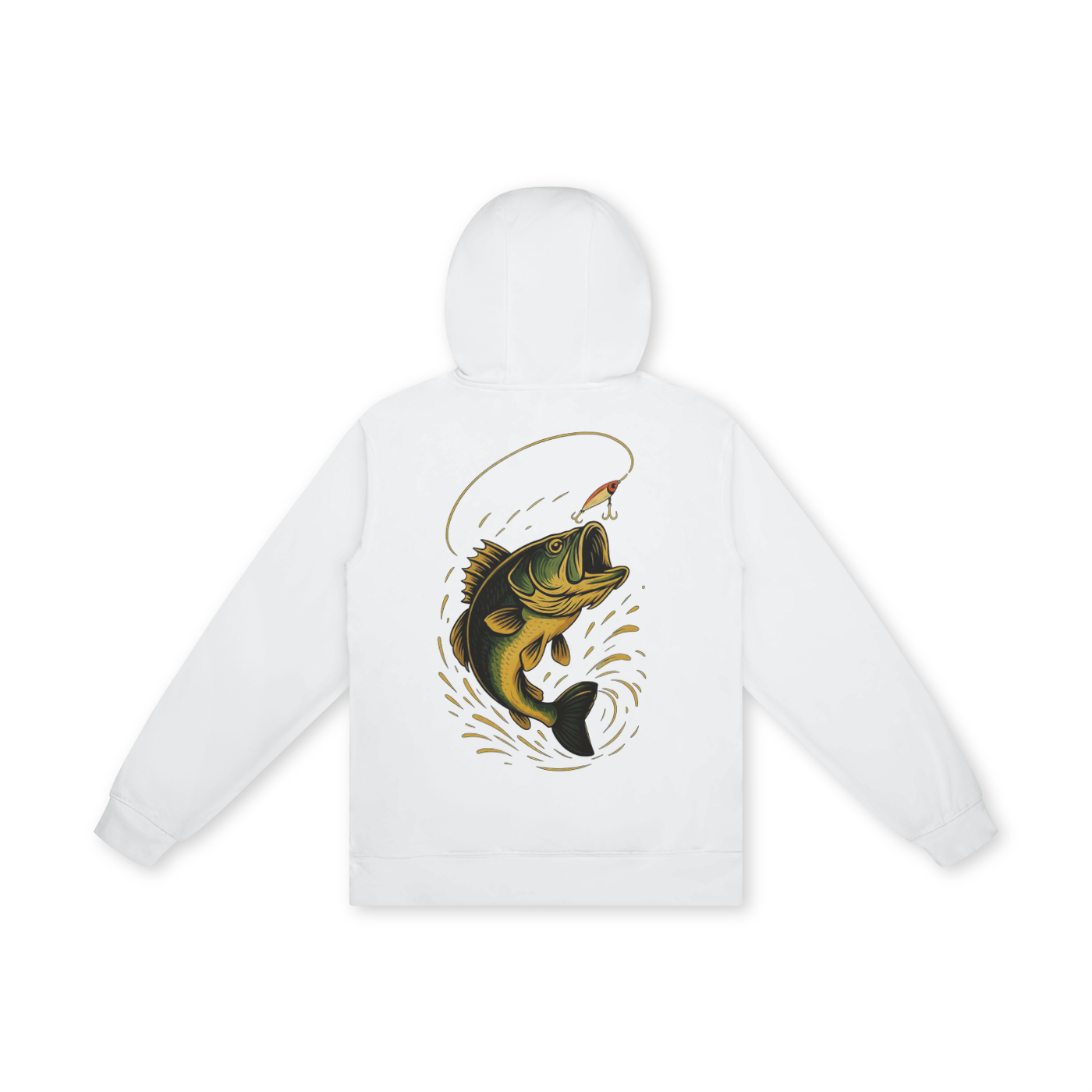 'Fishing' Unisex Basic 100% Cotton Hoodie