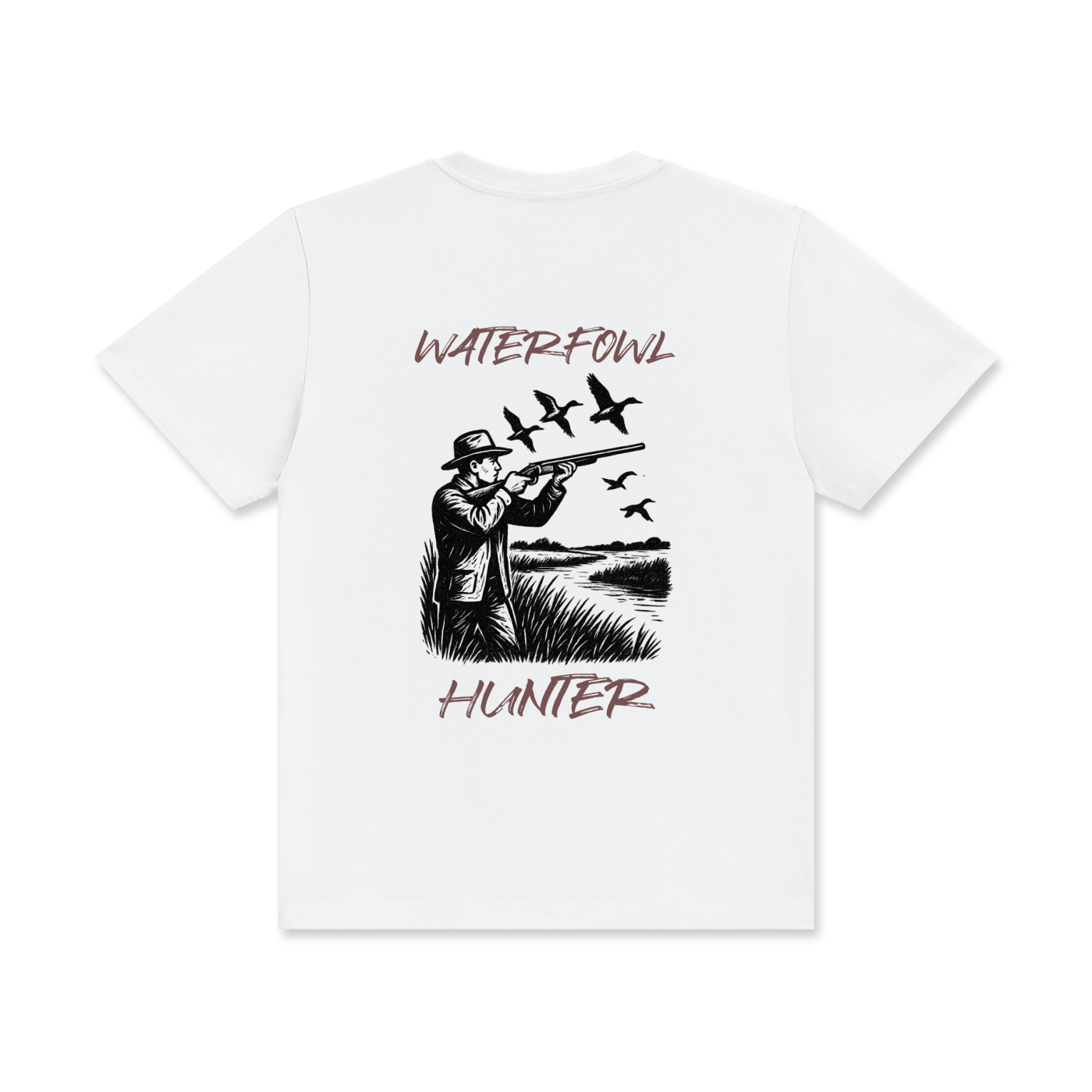 'Waterfowl Hunter' Unisex Classic Crew Neck Cotton T-Shirt