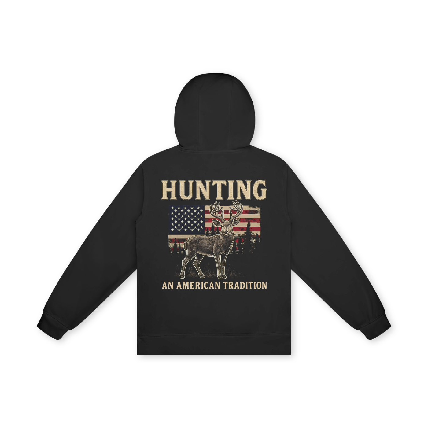 'American Tradition' Unisex Basic 100% Cotton Hoodie