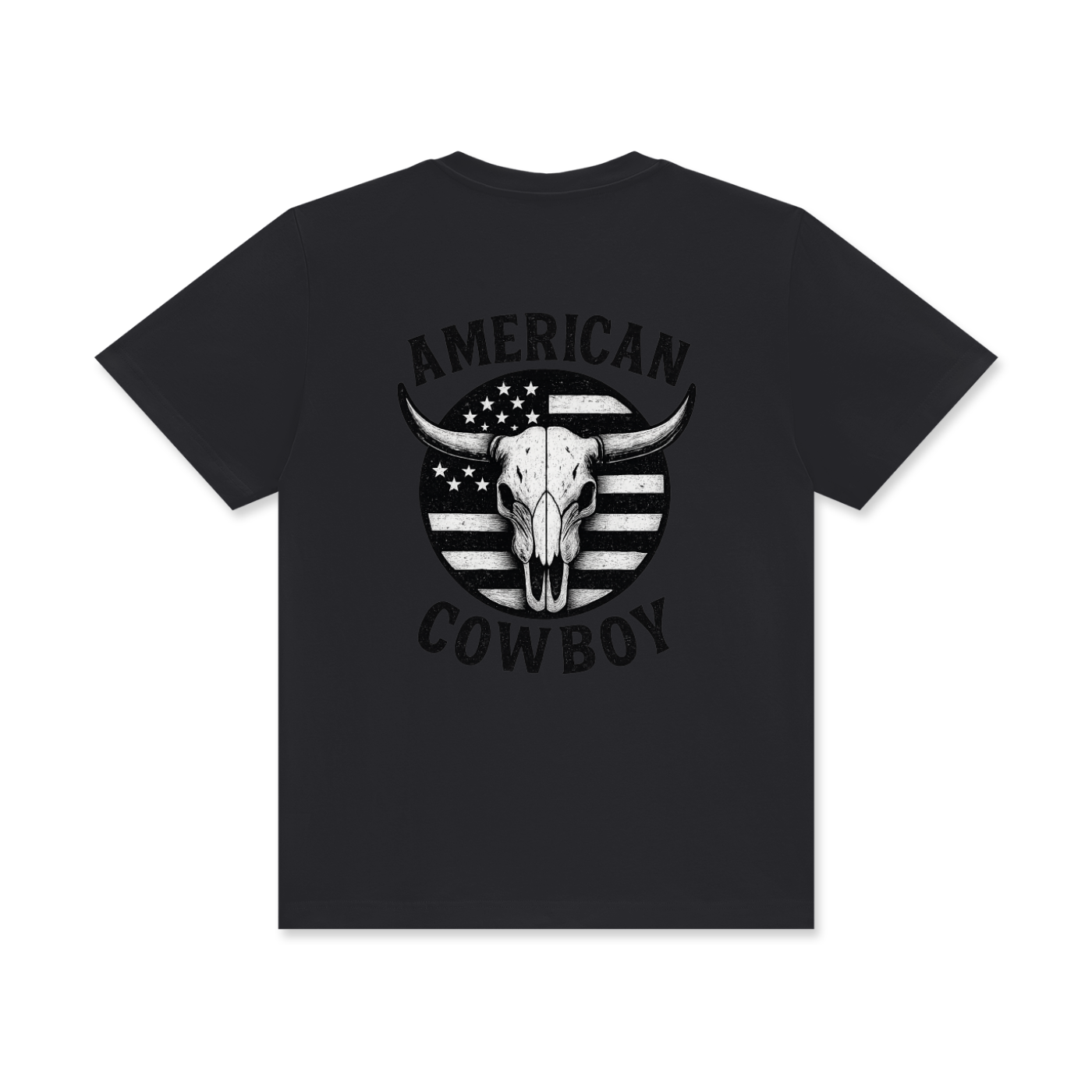 'American Cowboy' Unisex Classic Crew Neck Cotton T-Shirt