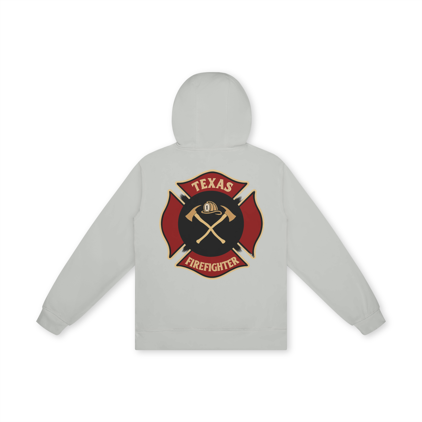 'Texas Firefighter' Unisex Basic 100% Cotton Hoodie