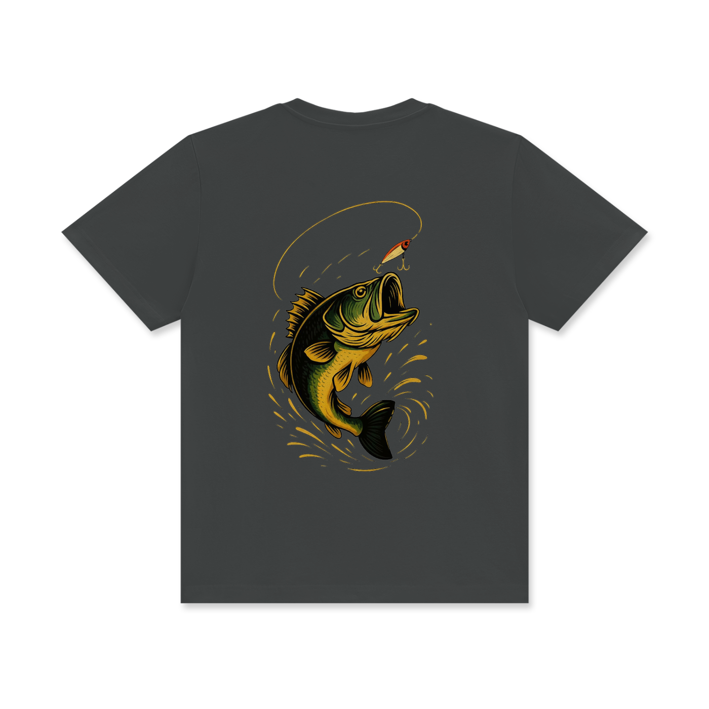 'Fishing' Unisex Classic Crew Neck Cotton T-Shirt
