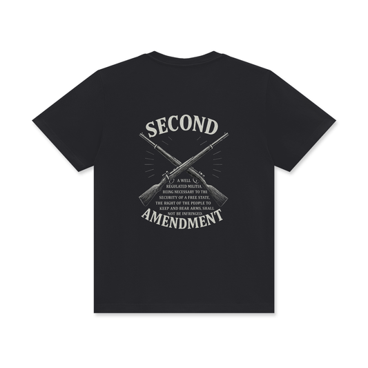 'Second Amendment' Unisex Classic Crew Neck Cotton T-Shirt