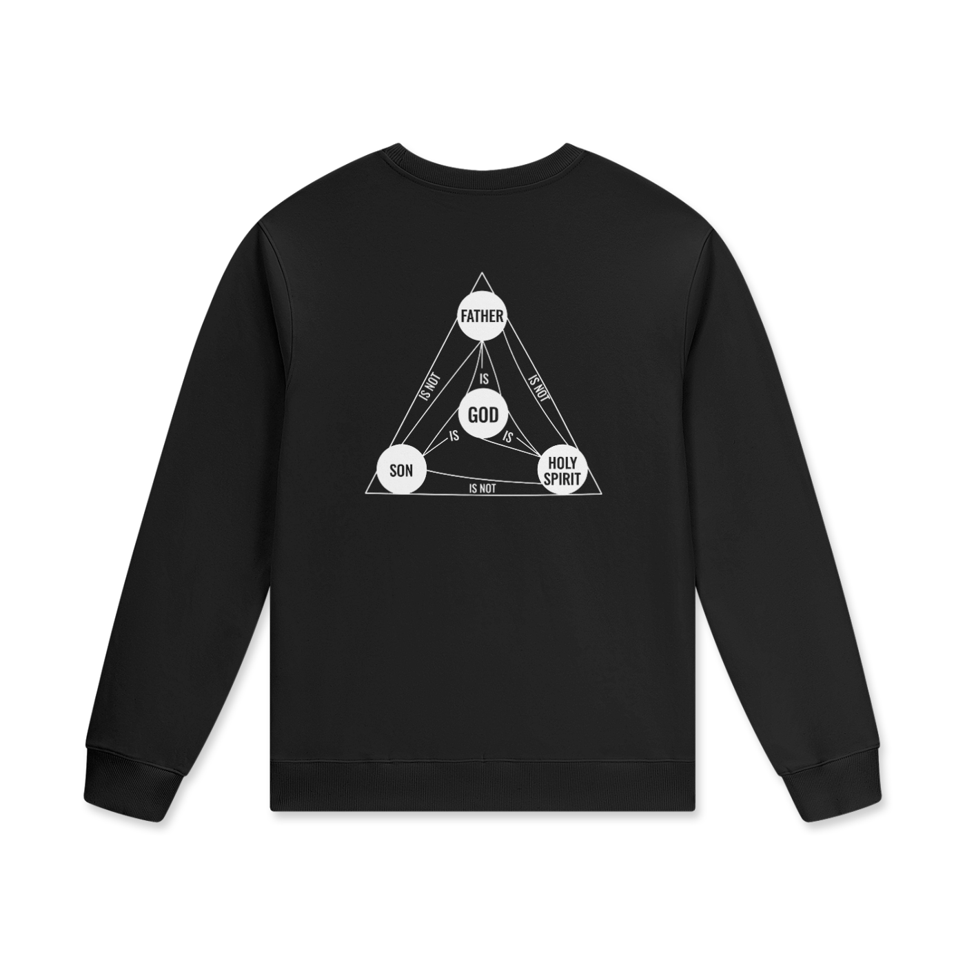 'Holy Trinity' Streetwear Unisex Staple 100% Cotton Pullover