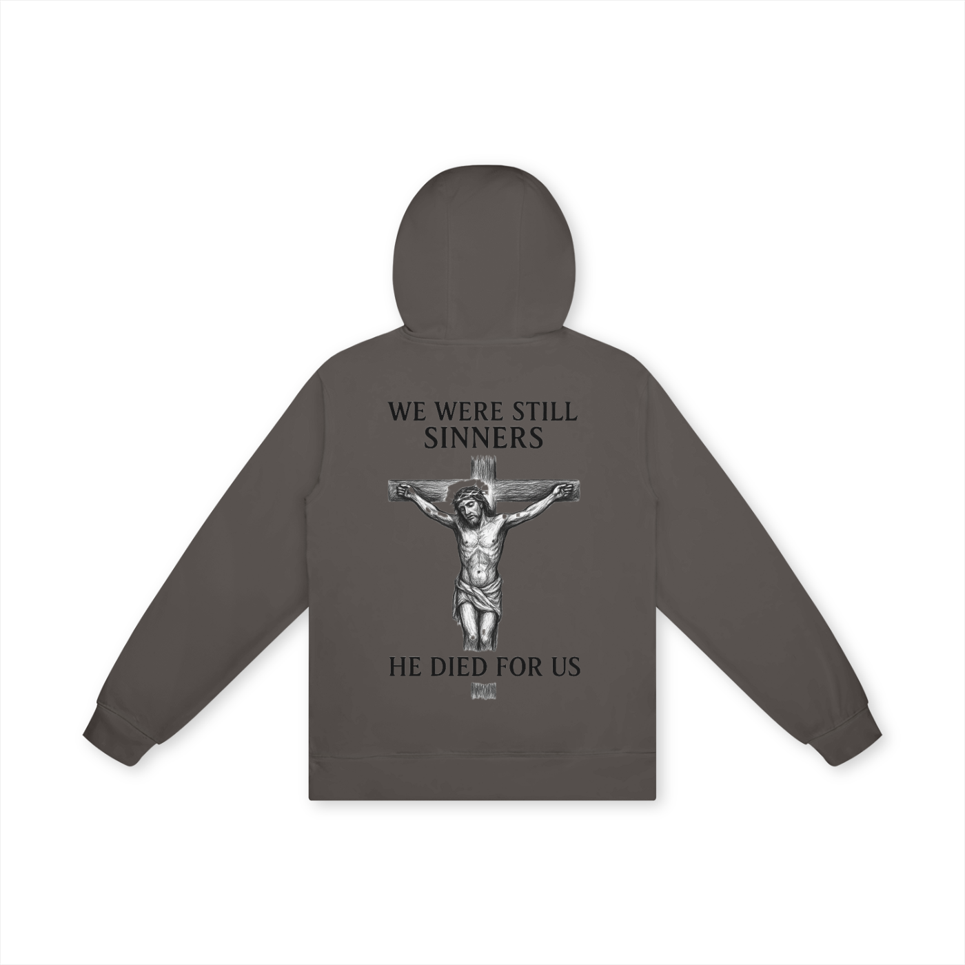 'We were still sinners' Unisex Basic 100% Cotton Hoodie