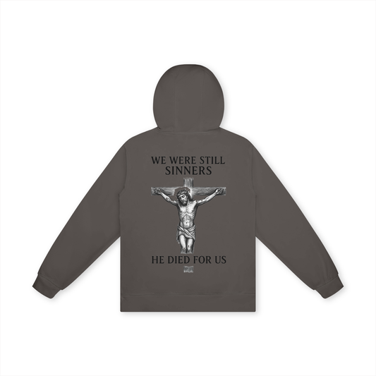'We were still sinners' Unisex Basic 100% Cotton Hoodie