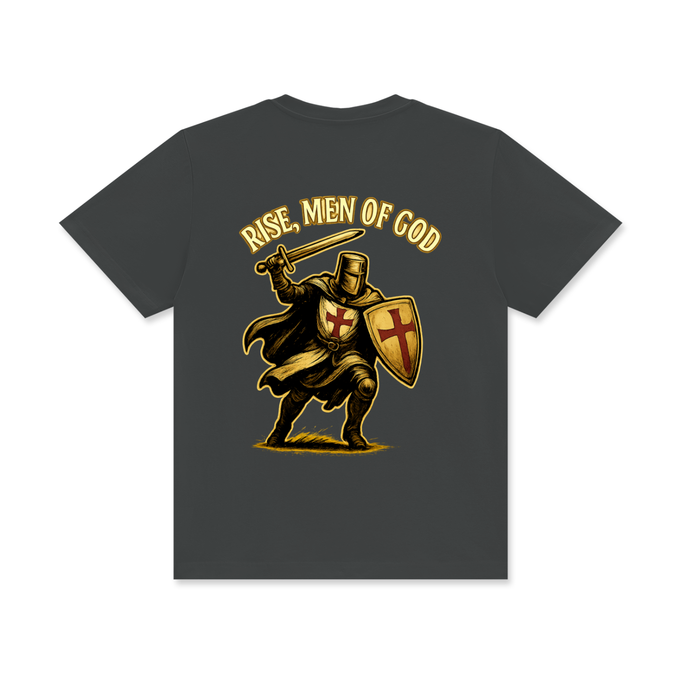 'Rise' Unisex Classic Crew Neck Cotton T-Shirt