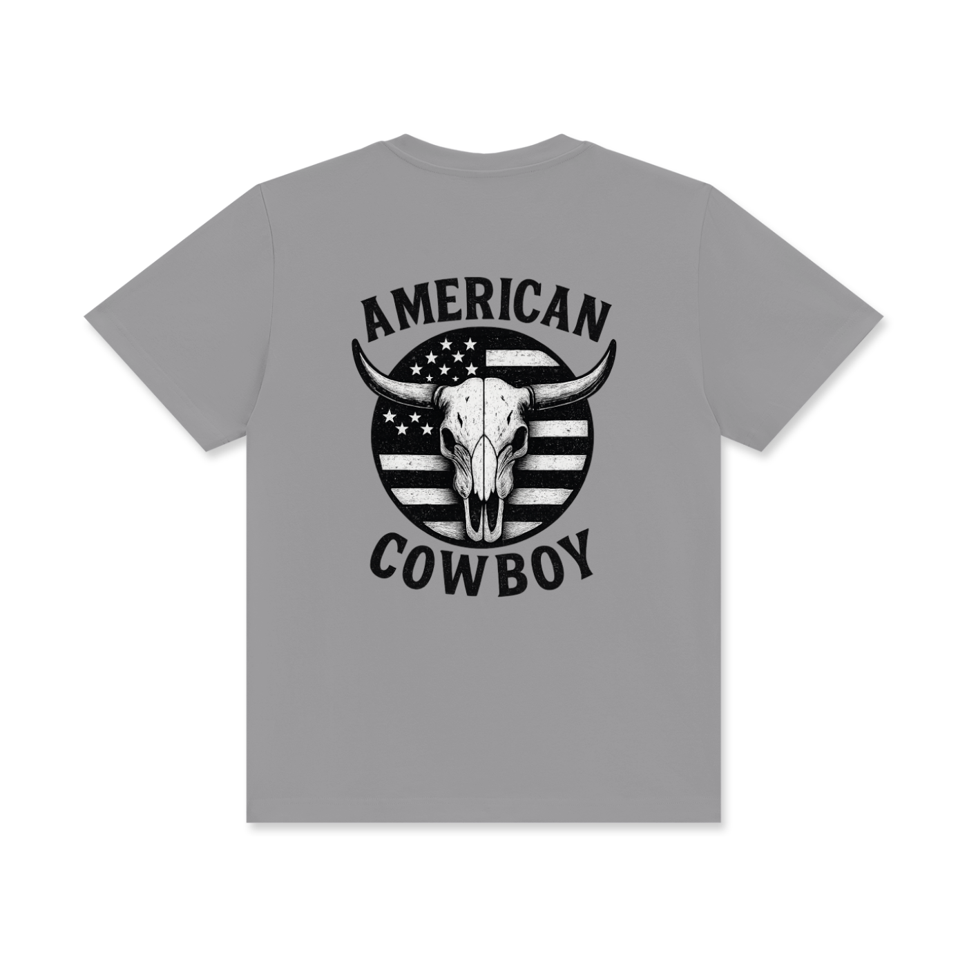 'American Cowboy' Unisex Classic Crew Neck Cotton T-Shirt