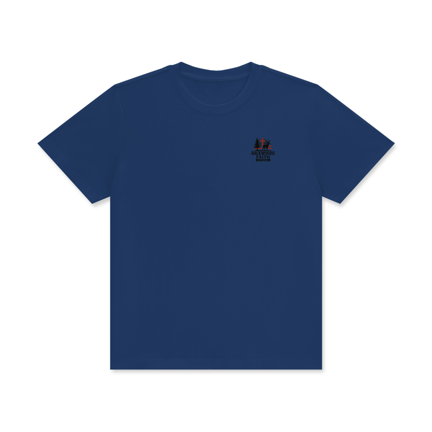 'USMC Firefighter' Unisex Classic Crew Neck Cotton T-Shirt