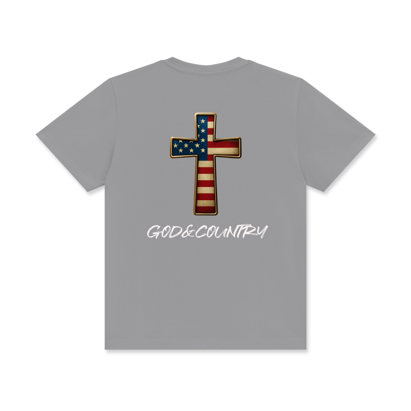 'God & Country' Unisex Classic Crew Neck Cotton T-Shirt