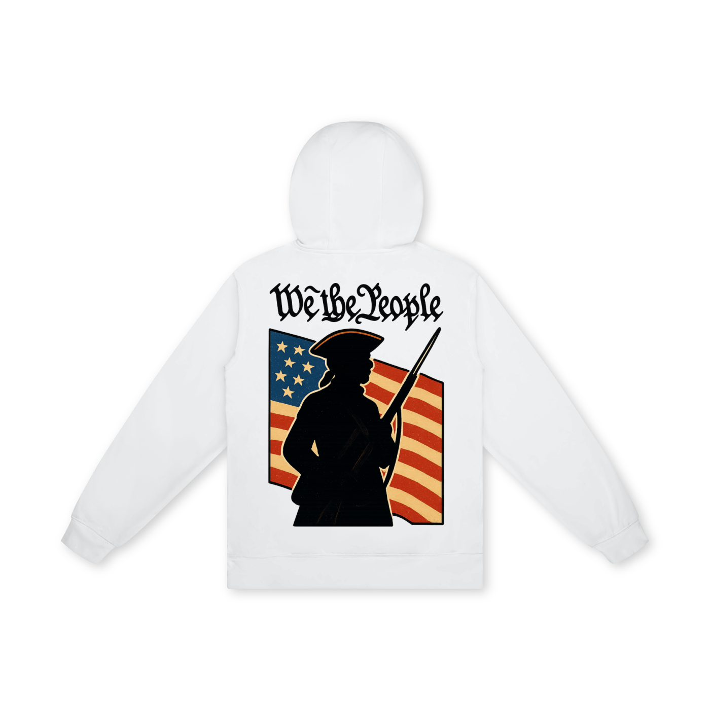 'We The People' Unisex Basic 100% Cotton Hoodie