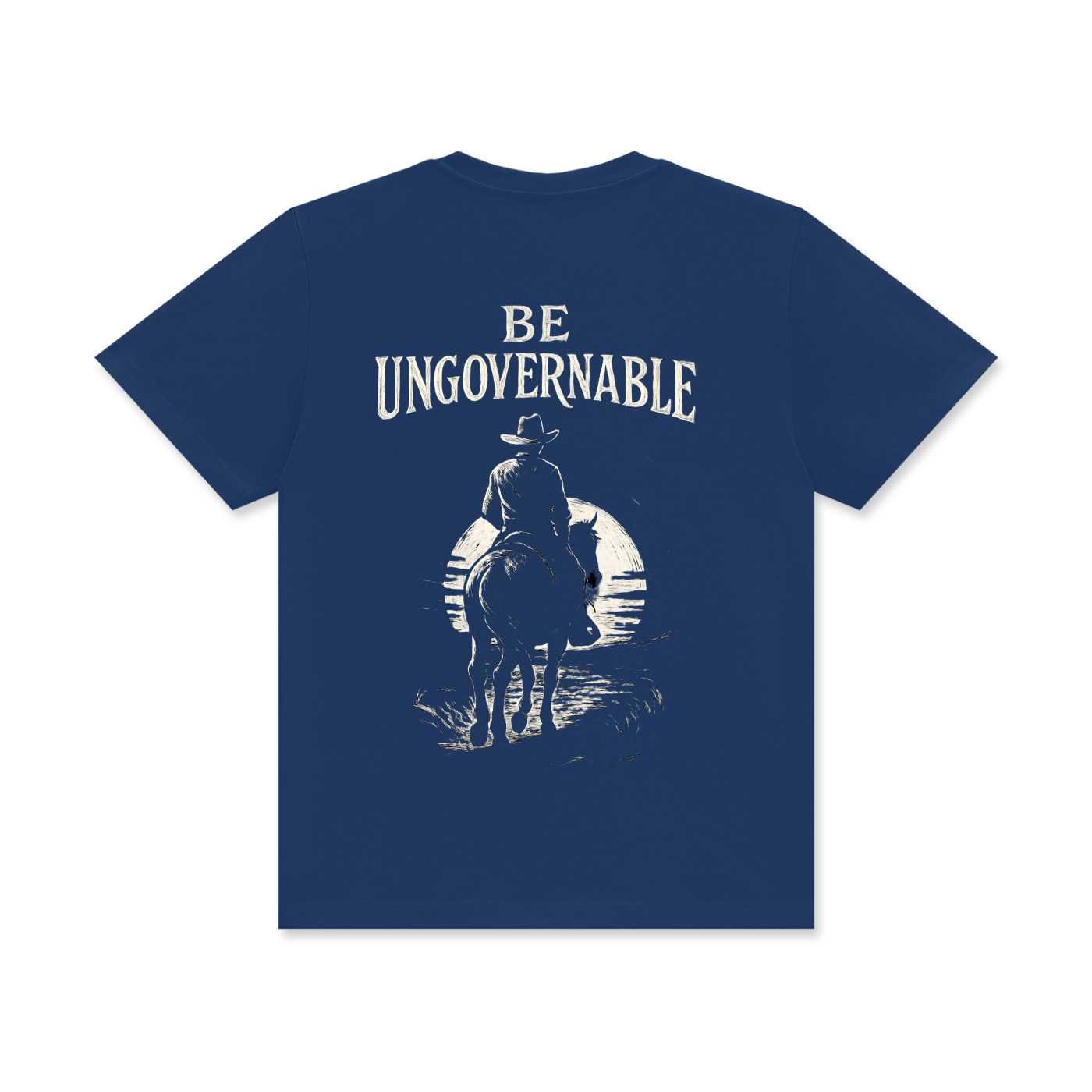 'Be ungovernable' Unisex Classic Crew Neck Cotton T-Shirt