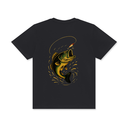 'Fishing' Unisex Classic Crew Neck Cotton T-Shirt