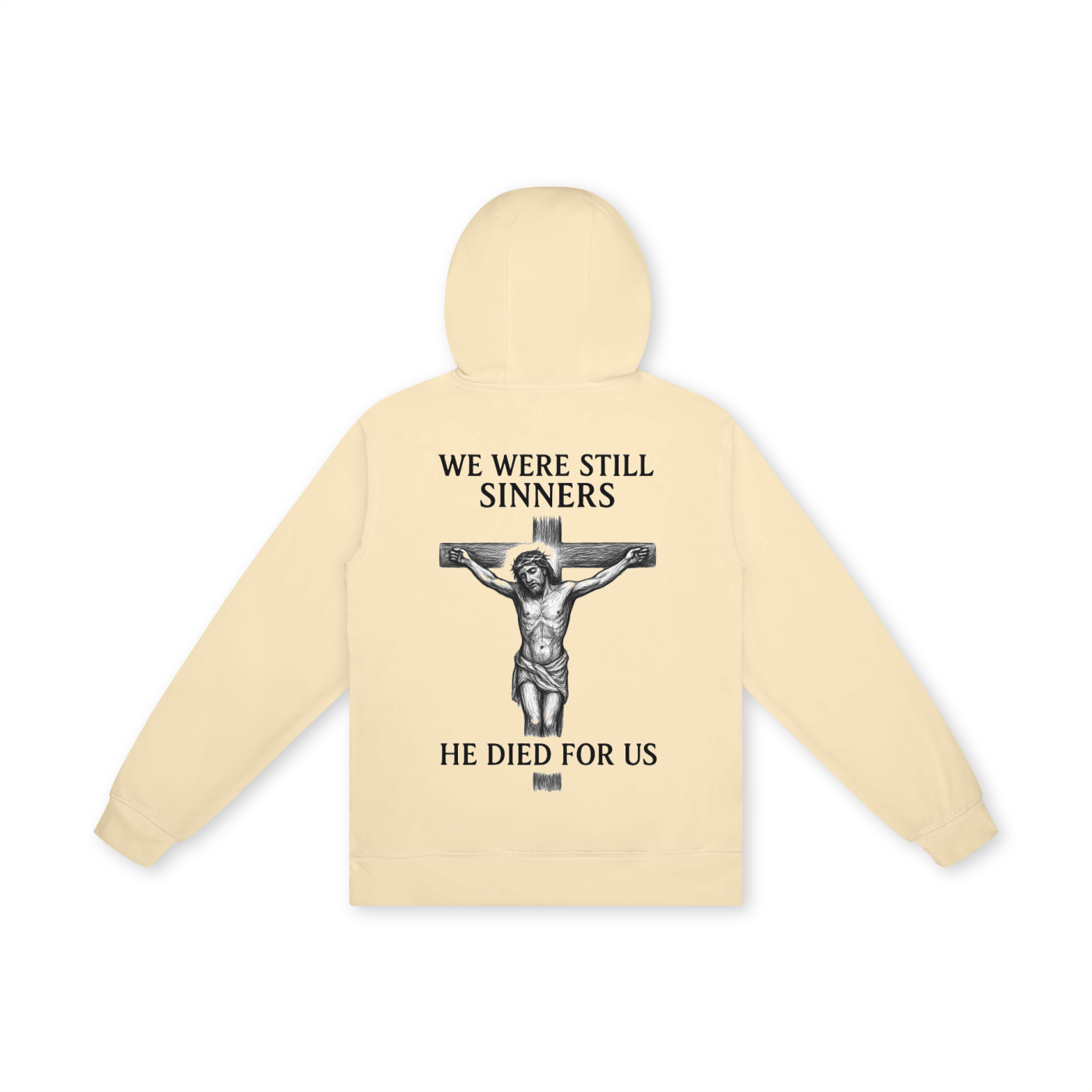 'We were still sinners' Unisex Basic 100% Cotton Hoodie