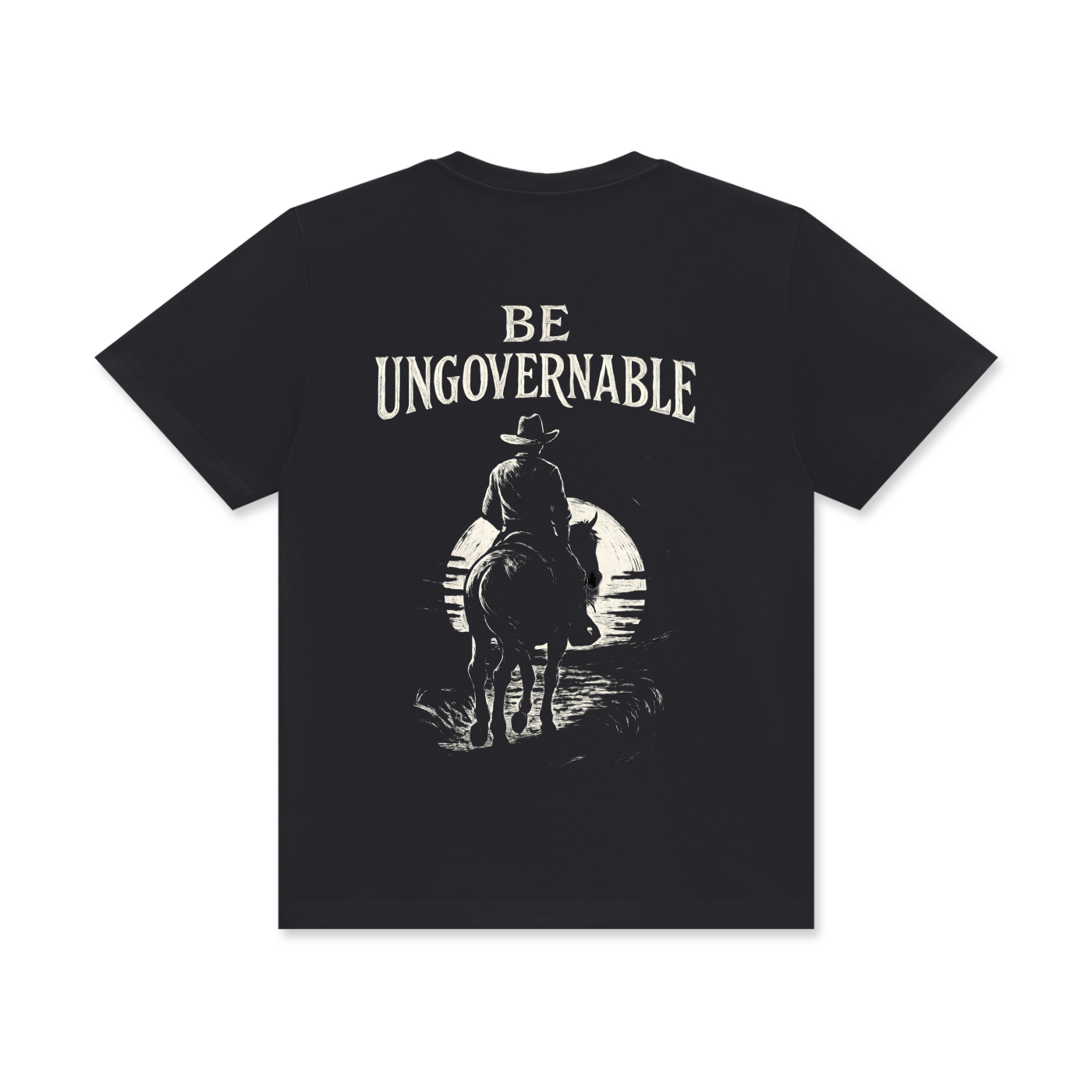 'Be ungovernable' Unisex Classic Crew Neck Cotton T-Shirt