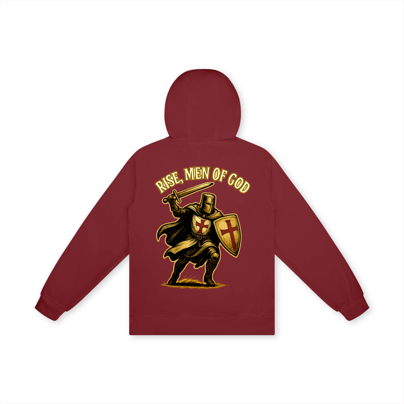 'Rise' Unisex Basic 100% Cotton Hoodie