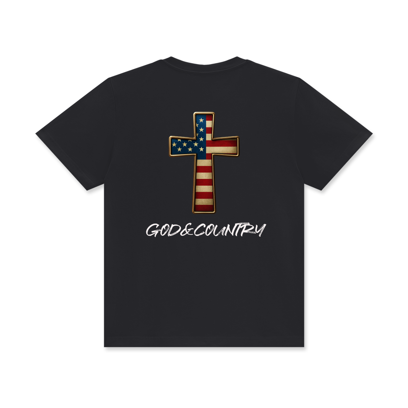 'God & Country' Unisex Classic Crew Neck Cotton T-Shirt