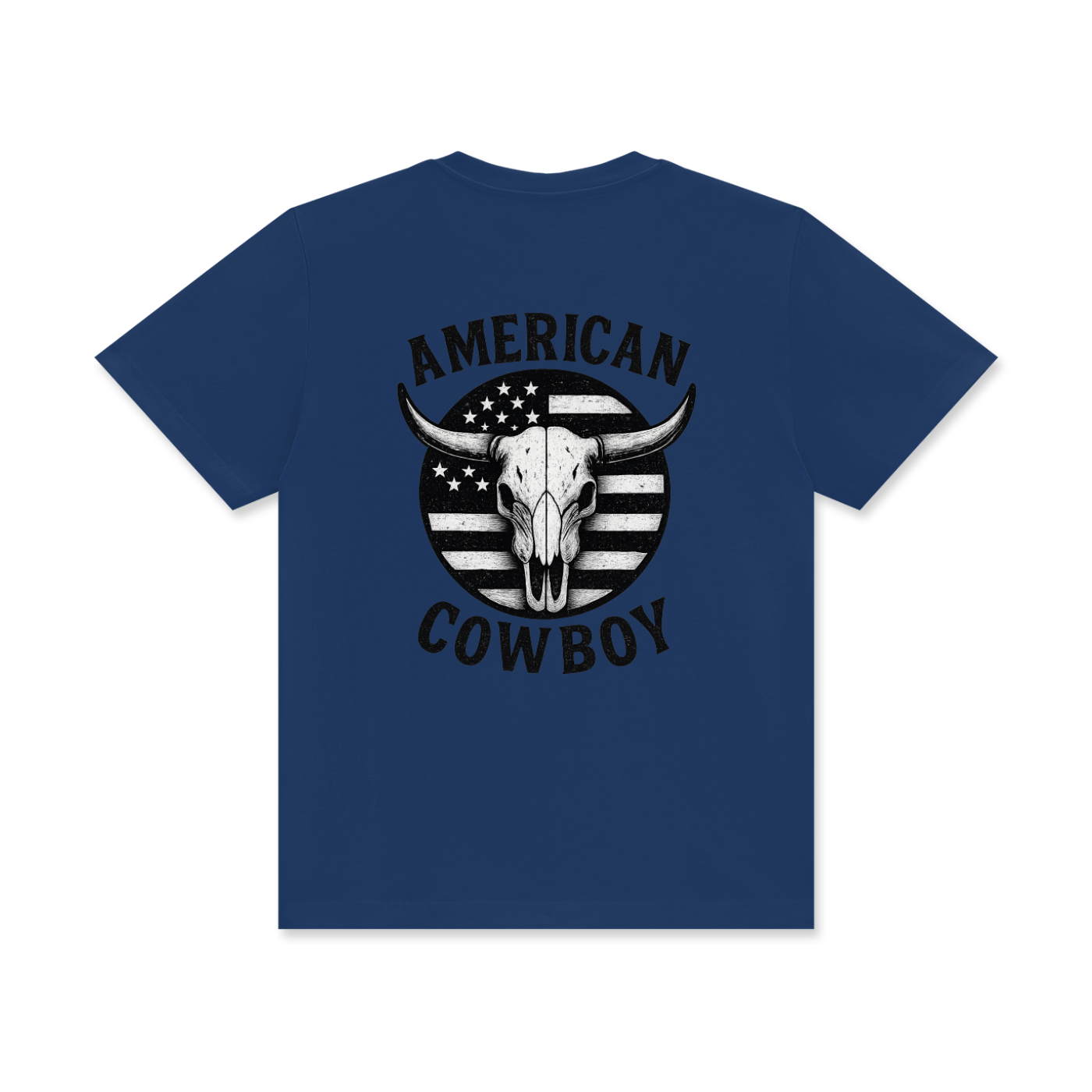 'American Cowboy' Unisex Classic Crew Neck Cotton T-Shirt