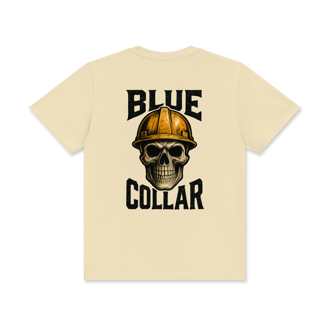 'Blue Collar' Unisex Classic Crew Neck Cotton T-Shirt
