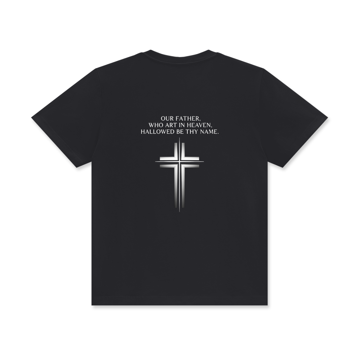 'Lord's Prayer' Unisex Classic Crew Neck Cotton T-Shirt