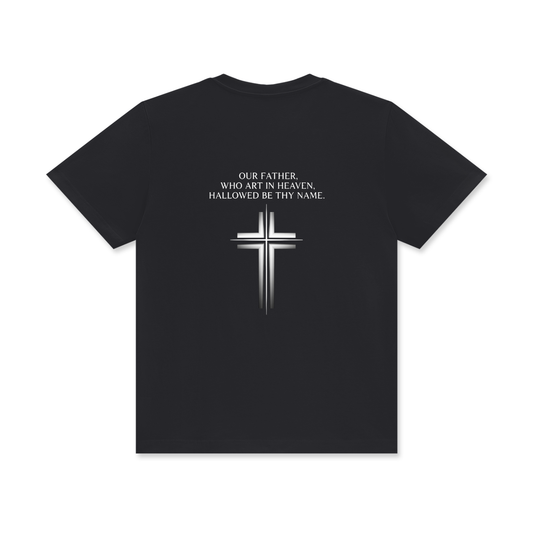 'Lord's Prayer' Unisex Classic Crew Neck Cotton T-Shirt