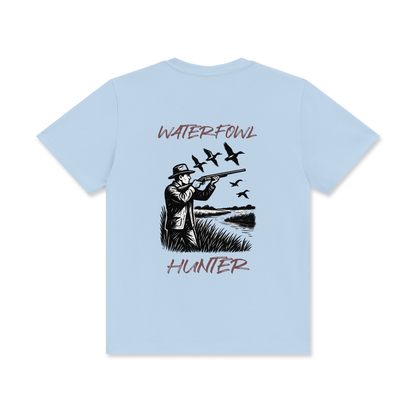 'Waterfowl Hunter' Unisex Classic Crew Neck Cotton T-Shirt